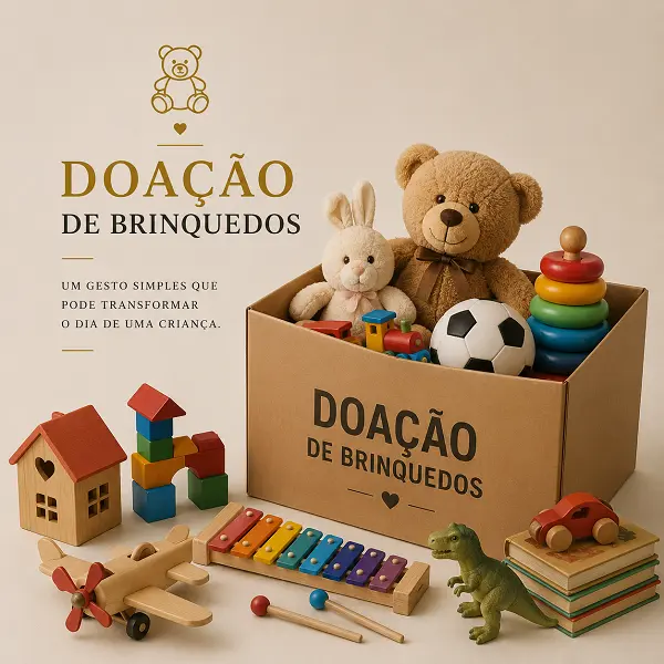 Doação de brinquedos em Curitiba — Oba Sebo e Livraria