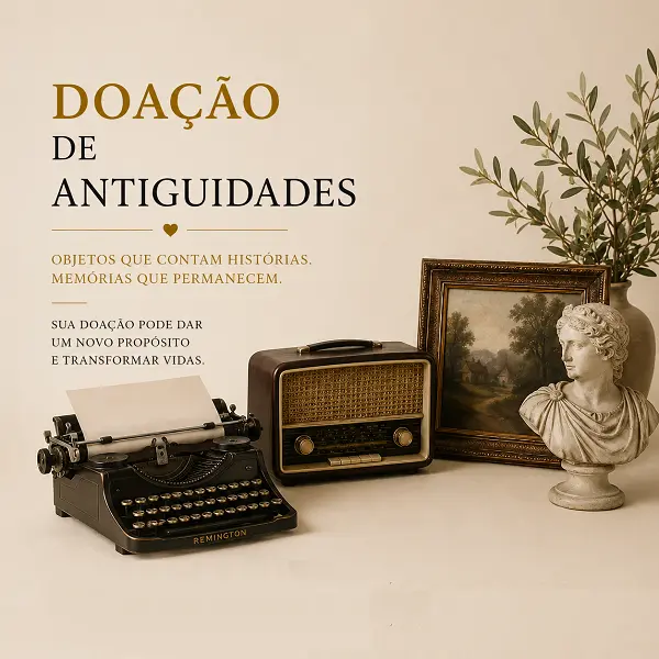 Doação de Antiguidades em Curitiba — Oba Sebo e Livraria