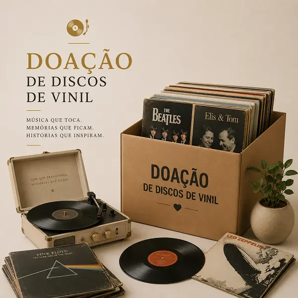 A Oba Sebo e Livraria Curitiba Coleta de Discos de Vinil em Curitiba