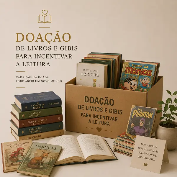 A Oba Sebo e Livraria Curitiba - Incentiva a Leitura, Doação Livros, Gibis e Mangás em Curitiba