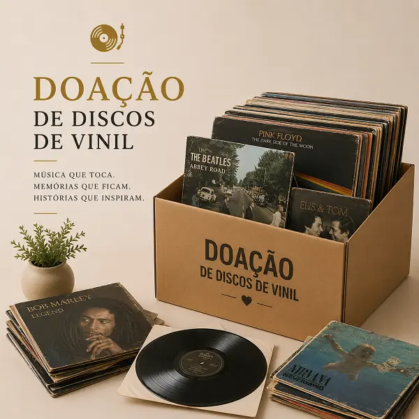Oba Sebo e Livraria Curitiba - Doação de Discos de Vinil em Curitiba